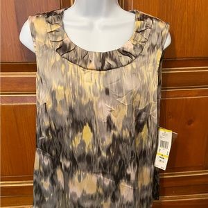 Kasper sleeveless women’s blouse M